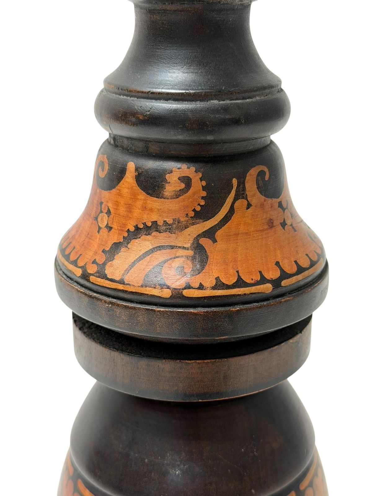 photo furniture Art Deco Batik Floor Lamp By Hans Steinpatz, Dutch Design, 1920s