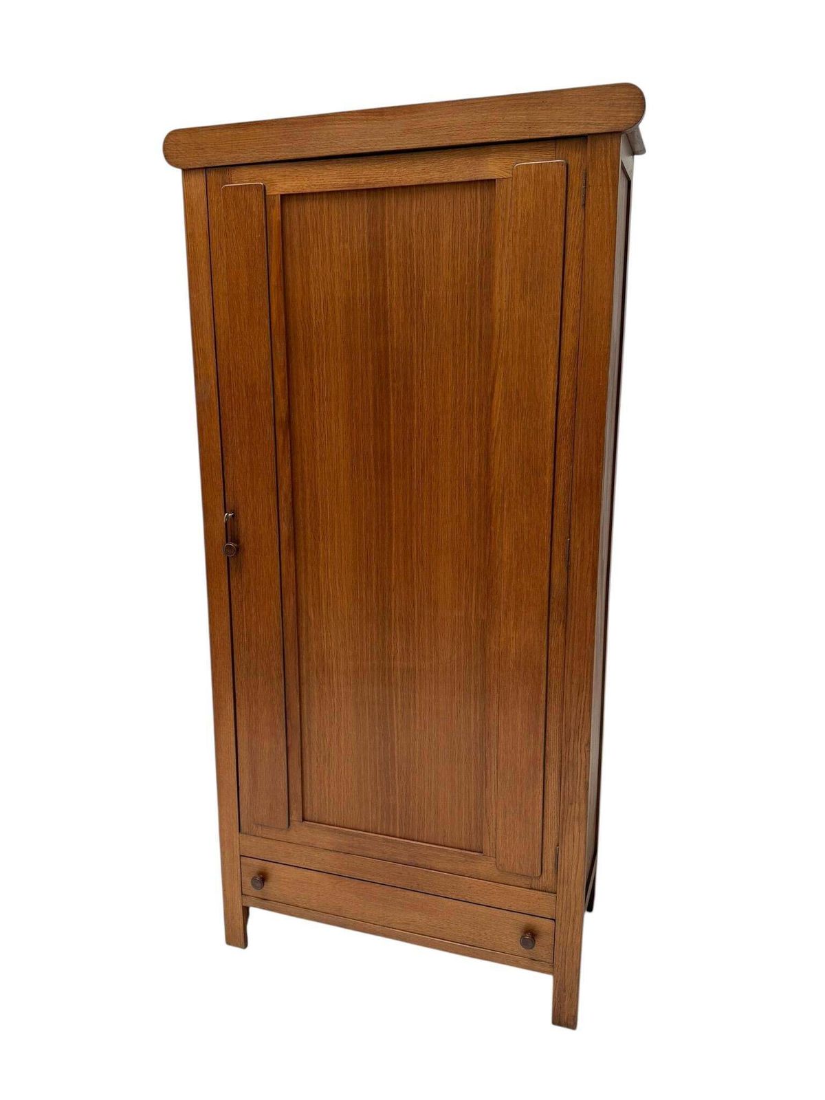 Art Deco Modernist One Door Armoire Or Wardrobe By Cornelis Van Der Sluys, 1920s photo furniture