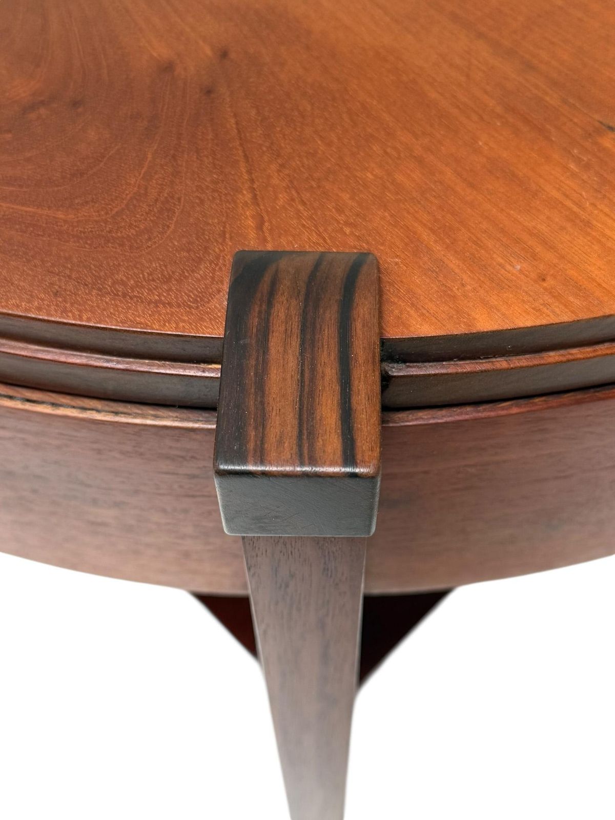 photo vinterior Art Deco Amsterdamse School Coffee Table By J.J. Zijfers Amsterdam, 1920s