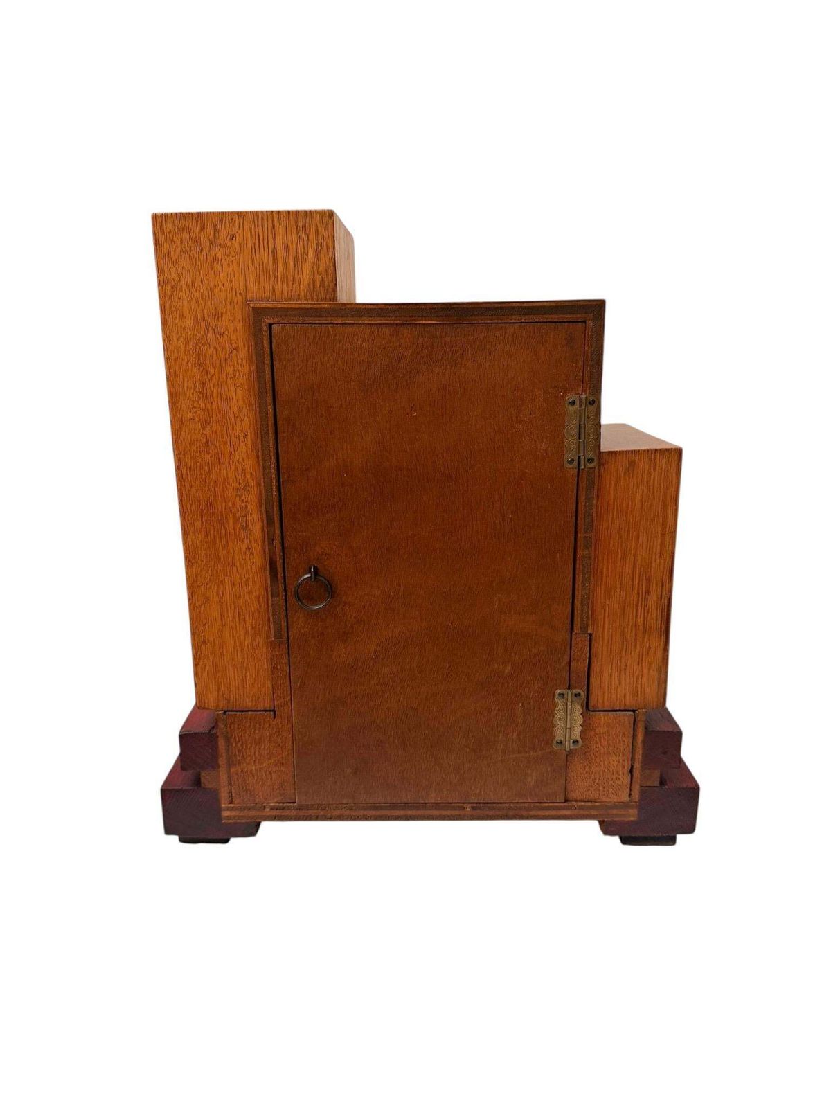 Art Deco Modernist Mantel Clock In The Style Of Hendrik Wouda, 1920s photo furniture