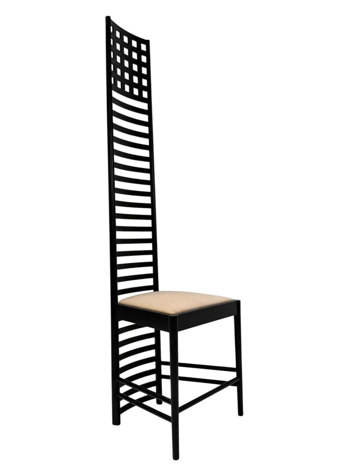 1980s Hill House 1 Chair By Charles Rennie Mackintosh For Cassina Italy photo for sale