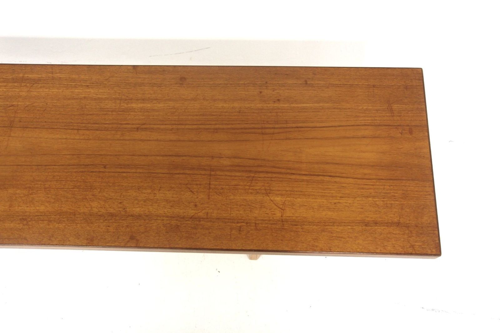 Banc scandinave en teck par Carl Gustav Hjort Af Ornäs, Suède, 1970 photo Mobilier