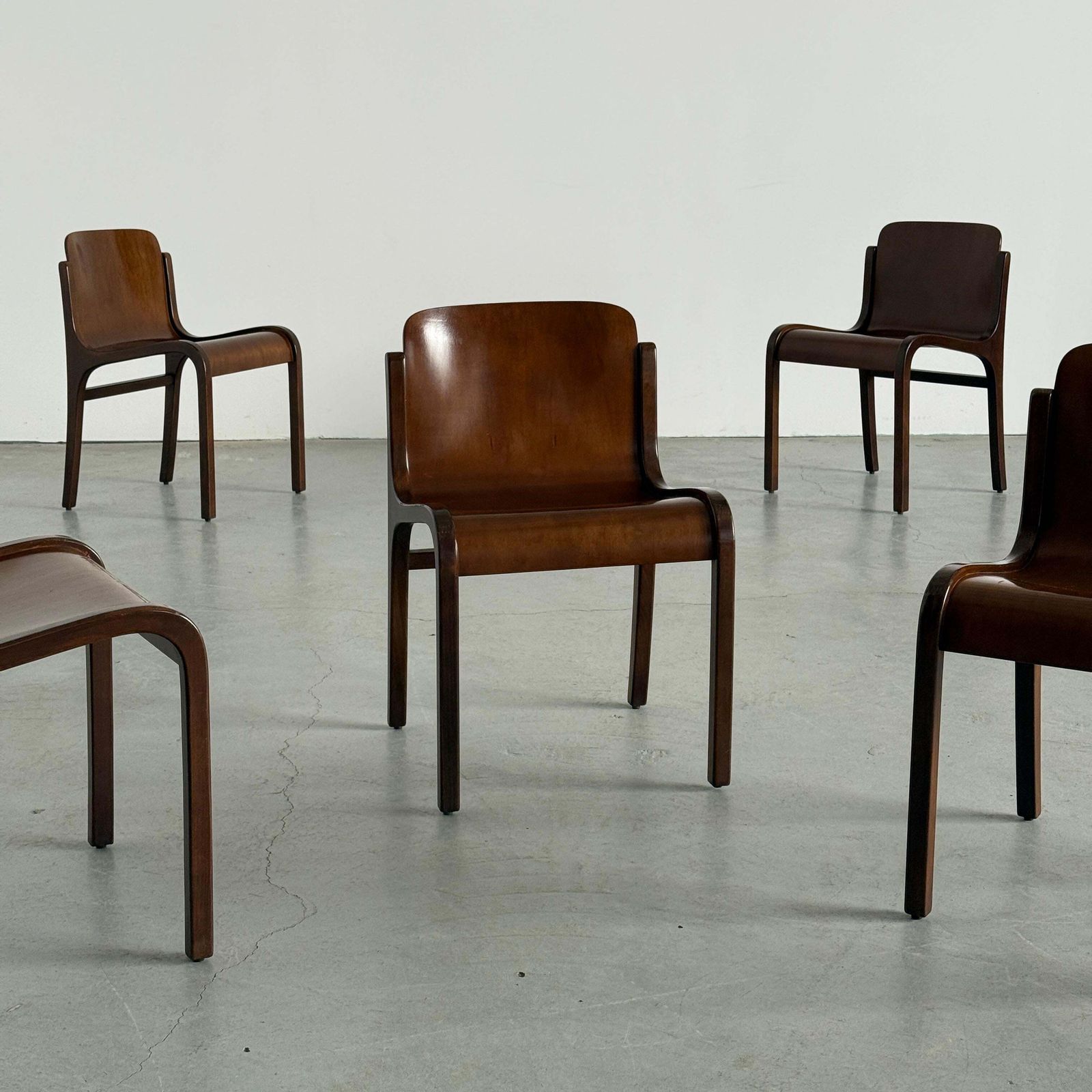 ‘Mito’ Chairs By Carlo Bartoli For Tisettanta ‘Mito’ Chairs By Carlo Bartoli Fo photo for sale