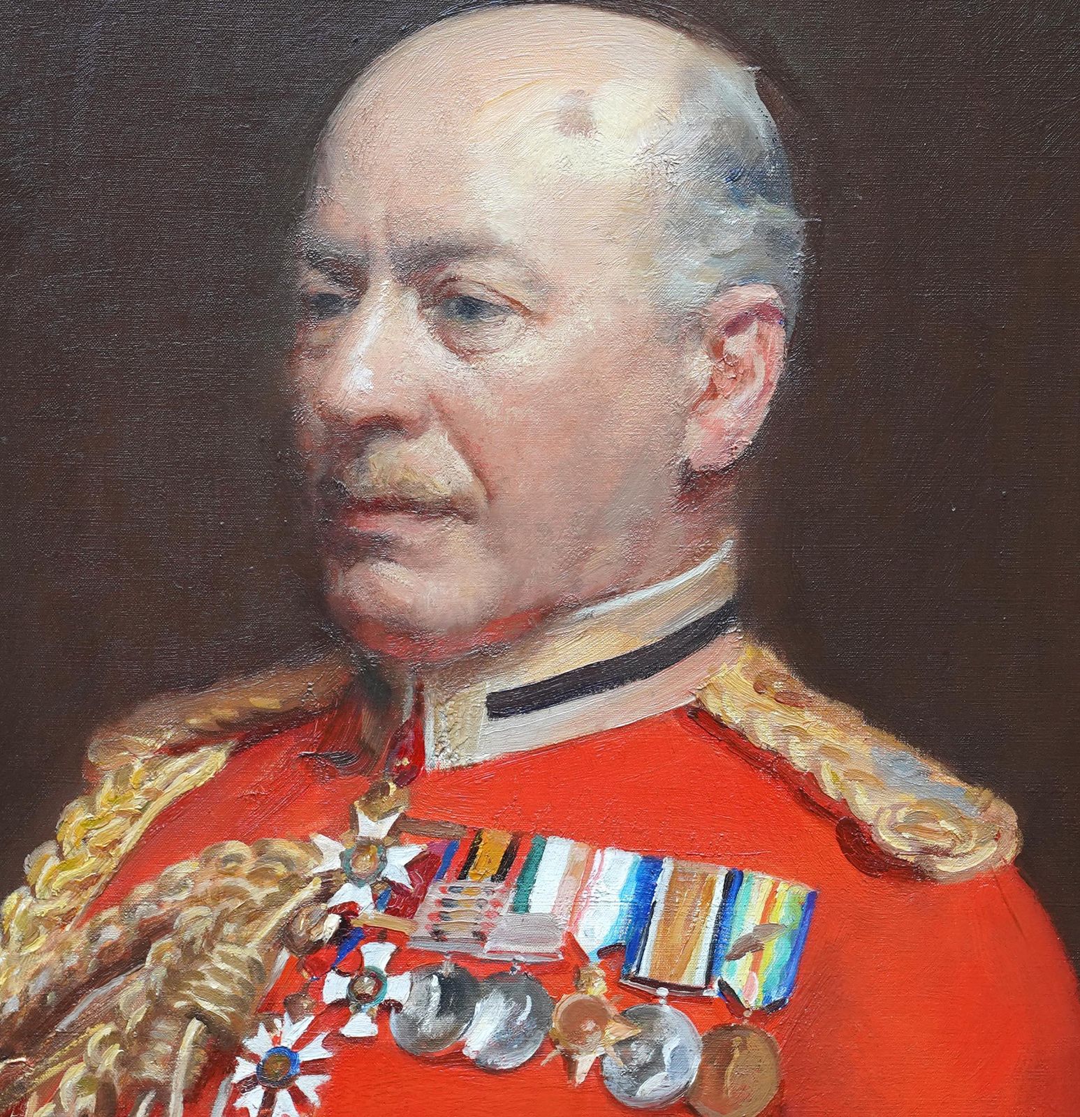 Portrait Of A British Army General In Uniform   British Exh. Art Oil Painting photo 8146.0