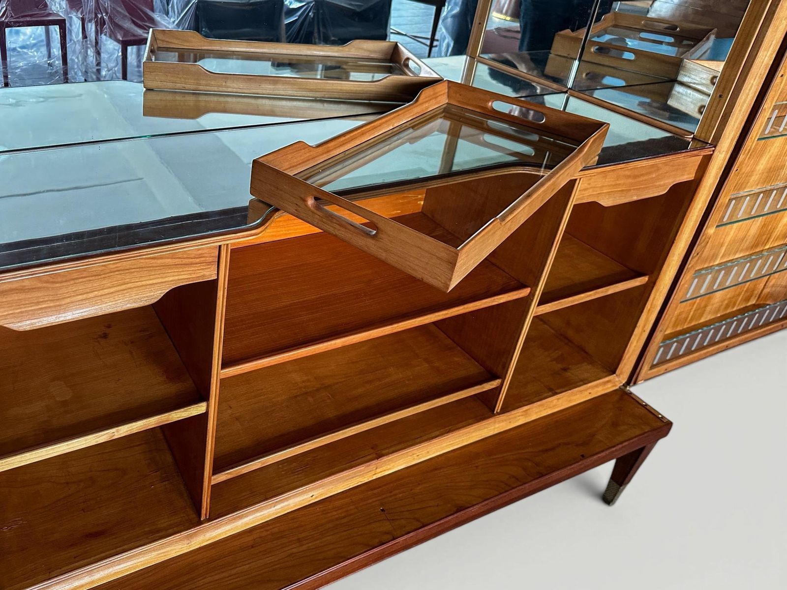 photo buy Italian Mid Century Sideboard Or Cabinet Bar Designed By Paolo Buffa, 1950s