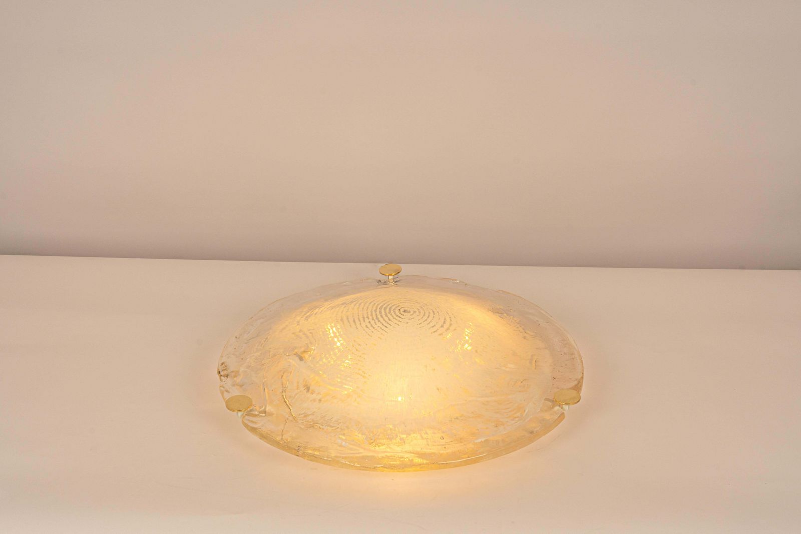 Grote Murano Glazen Plafondlamp van Kalmar, Oostenrijk, jaren 1970 photo for sale