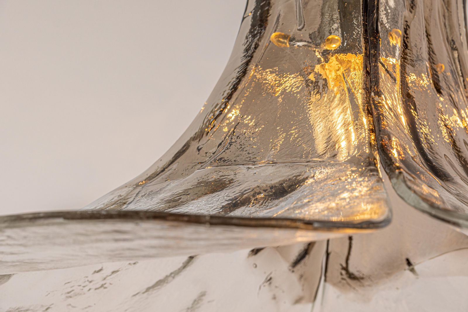 1 Of 2 Stunning Murano Pendant Light Designed By Carlo Nason For Kalmar, 1970s photo 2089.0