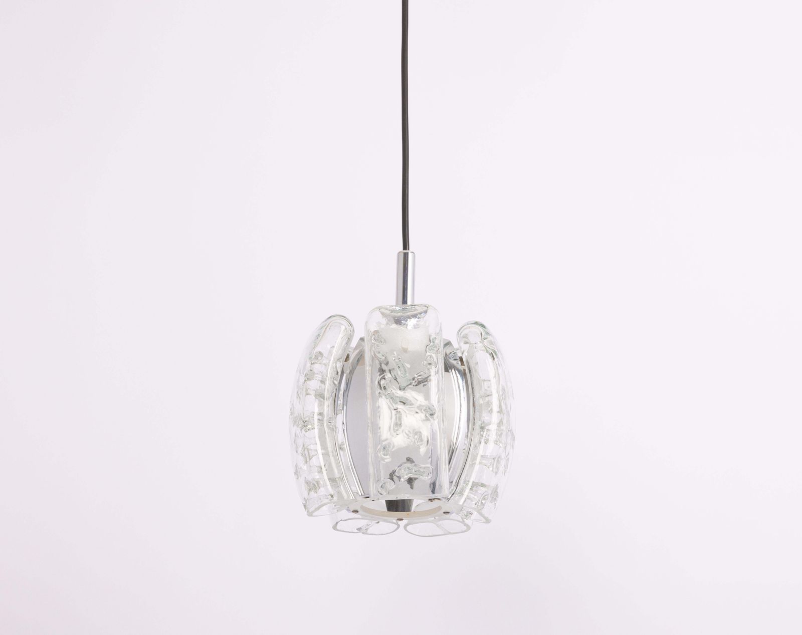 1 van 5 kleine Murano buisvormige hanglampen van Doria, jaren 1970 photo buy