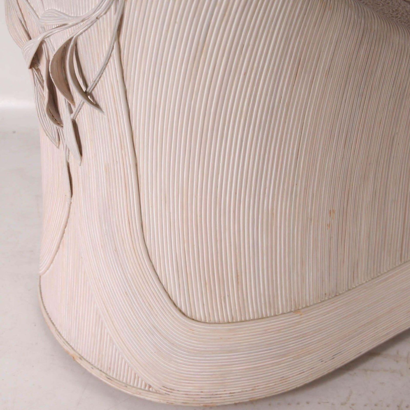 photo furniture Pair Of Rattan Armchairs By Betty Cobonpue