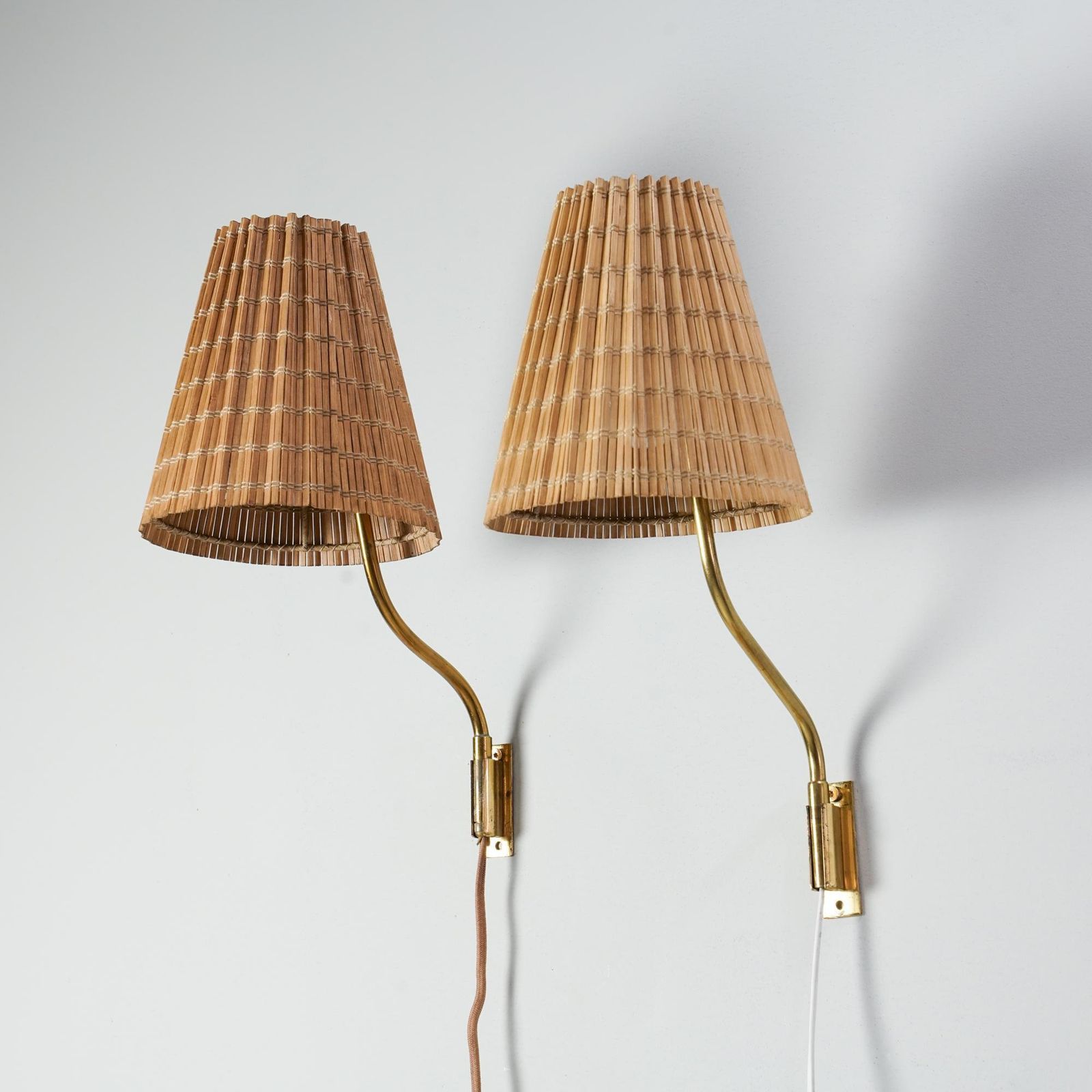 Pair Of Model 3053 Wall Lights, Lisa Johansson Pape, Orno Oy, 1950s photo furniture