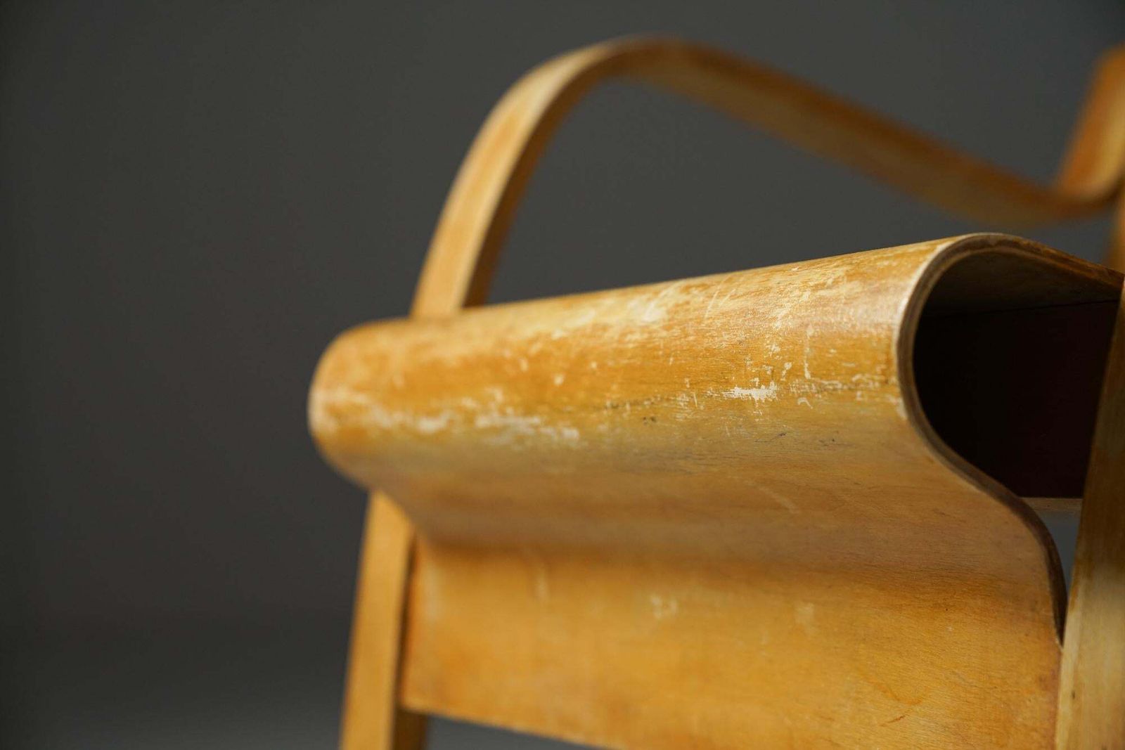 Collector's Piece/Extremely Rare Model 13 Armchair, Alvar Aalto, Early 1930s photo vintage