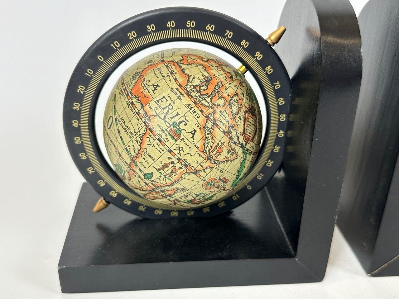 Vintage Hong Kong Globe Bookends, 1970s, Set Of 2 photo furniture