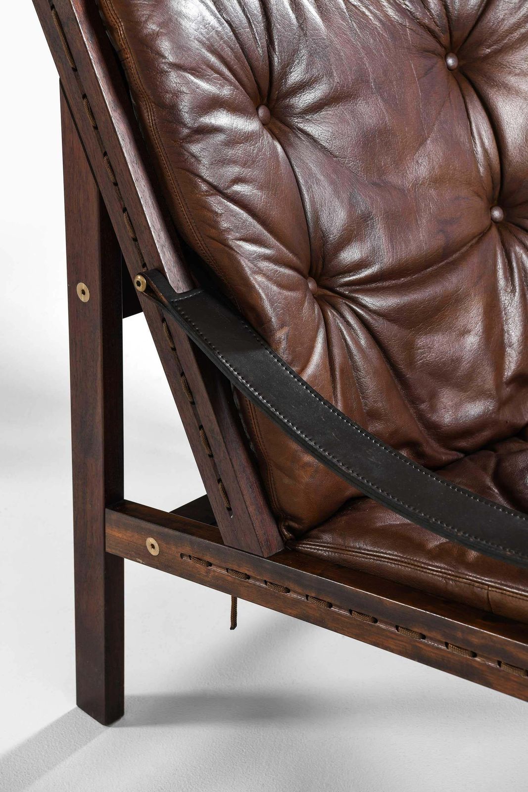 Pair Of Torbjørn Afdal Leather Easy Chairs By Bruksbo, 1962 photo furniture