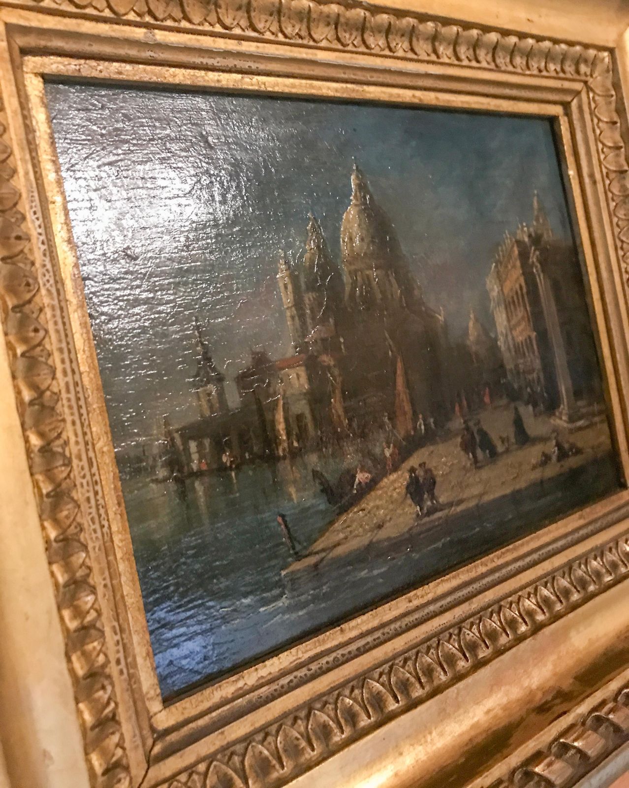 Venetian Capriccio, Santa Maria Della Salute   Italian School, 18th Century photo vinterior