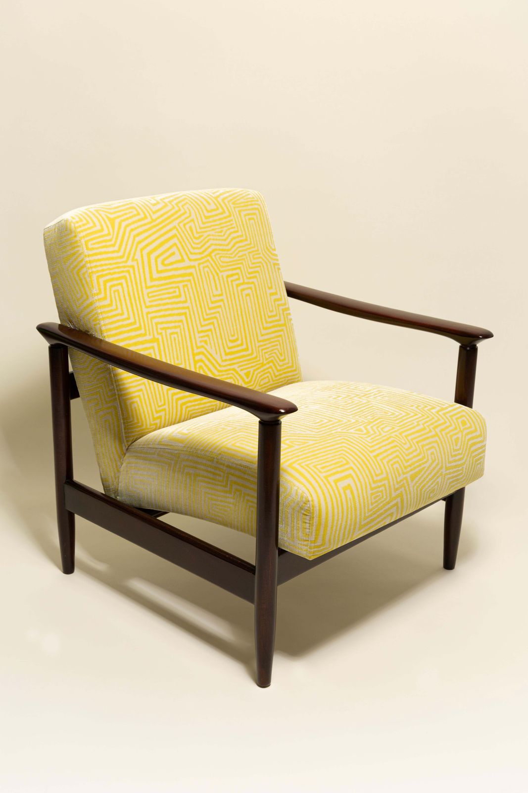 Mid Century Gfm 142 Armchair, Jamu Jungle Velvet By Dedar, E. Homa, Europe, 1960 photo buy