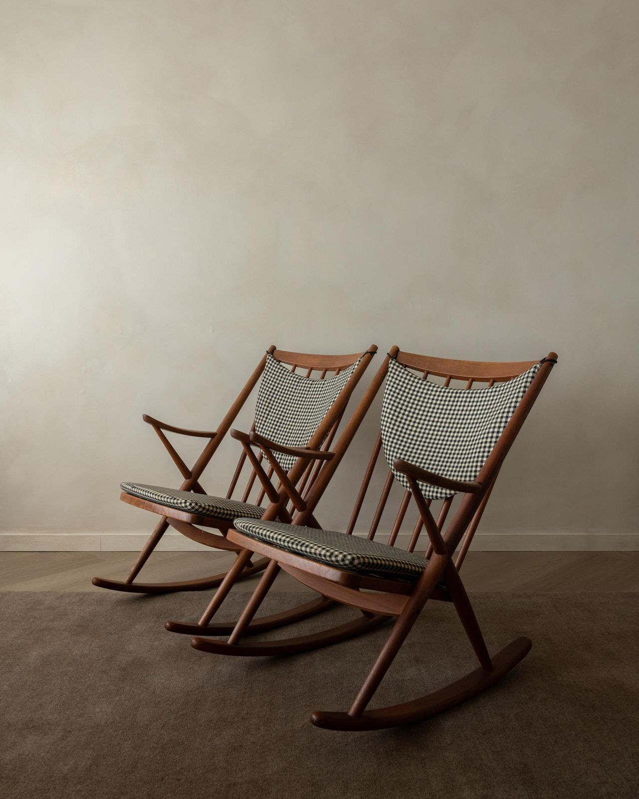 Vintage Danish Teak Rocking Chair Model 182 By Frank Reenskaug For Bramin, 1950s photo 1480.0