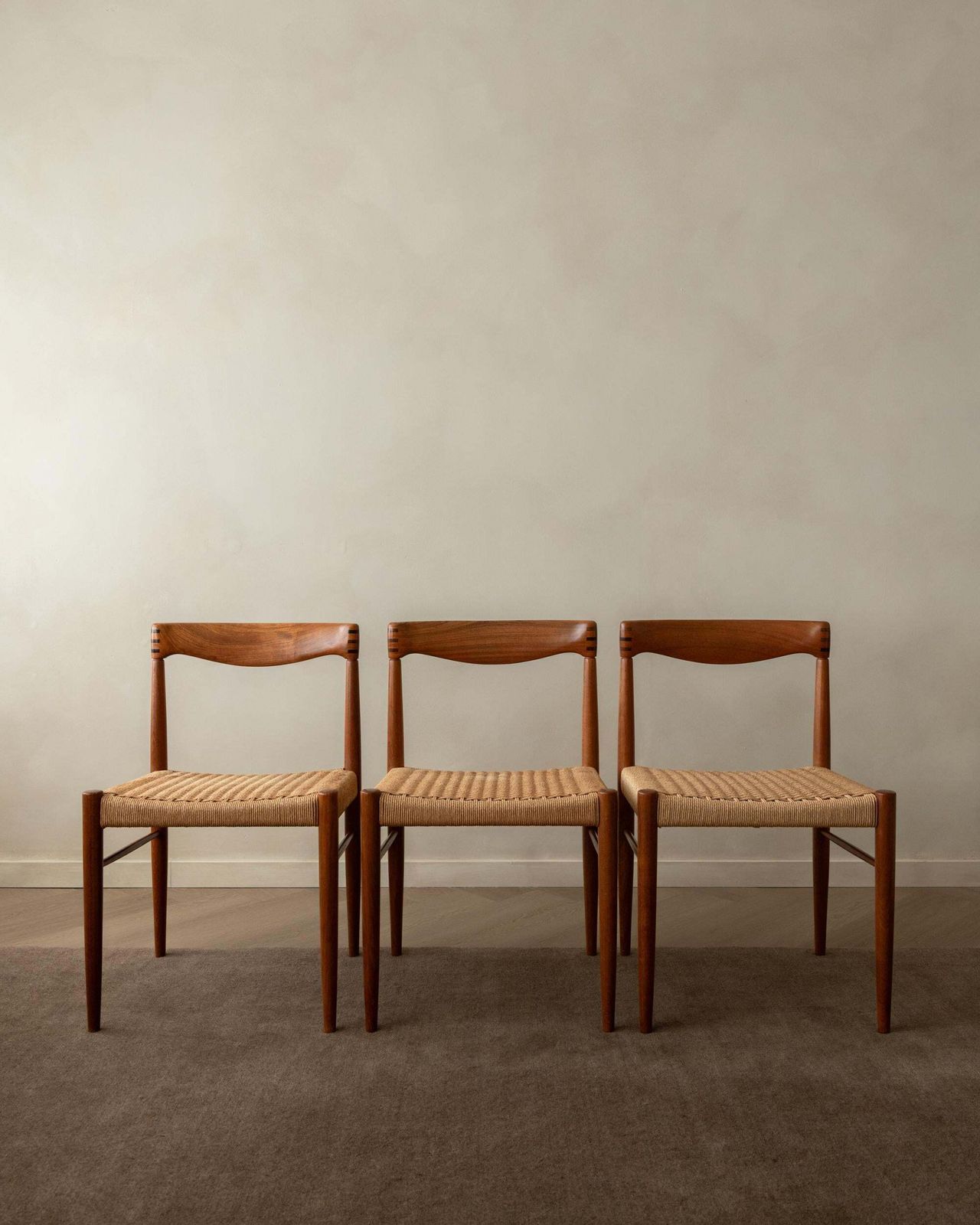 Vintage Danish Teak Dining Chairs By H.W. Klein For Bramin, 1960s, Set Of 3 photo 2002.0
