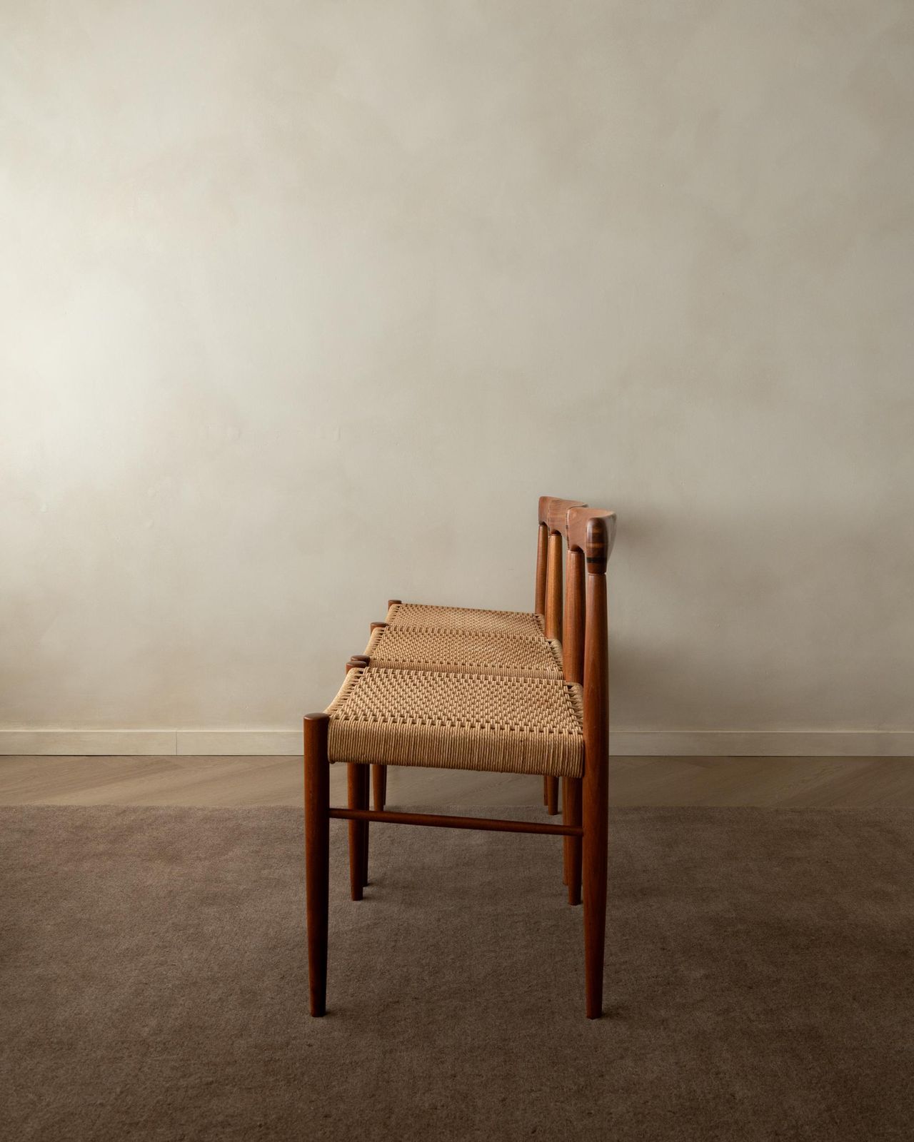 Vintage Danish Teak Dining Chairs By H.W. Klein For Bramin, 1960s, Set Of 3 photo vinterior
