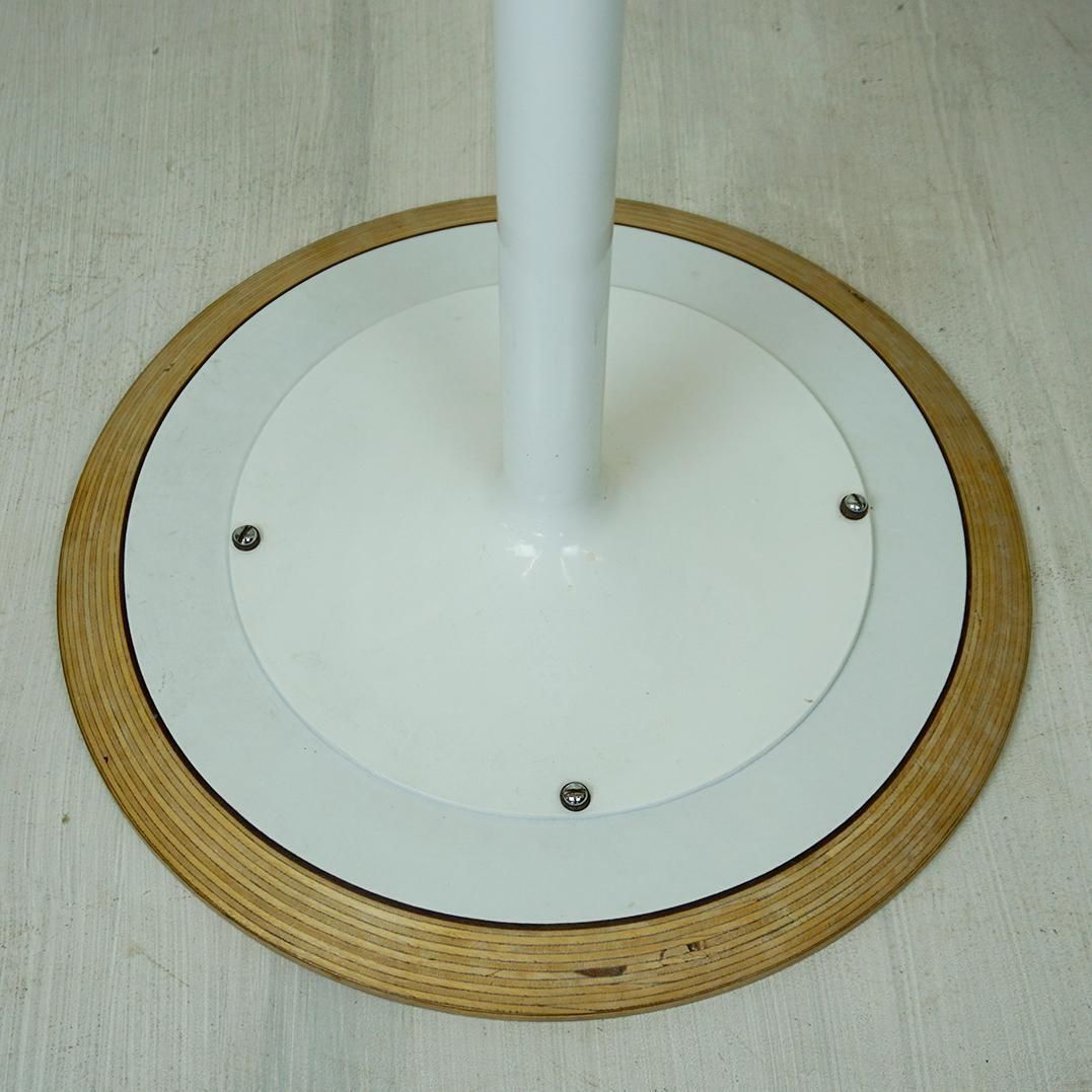 photo for sale White George Nelson Pedestal Coffee Side Table For Herman Miller, USA, 1960s