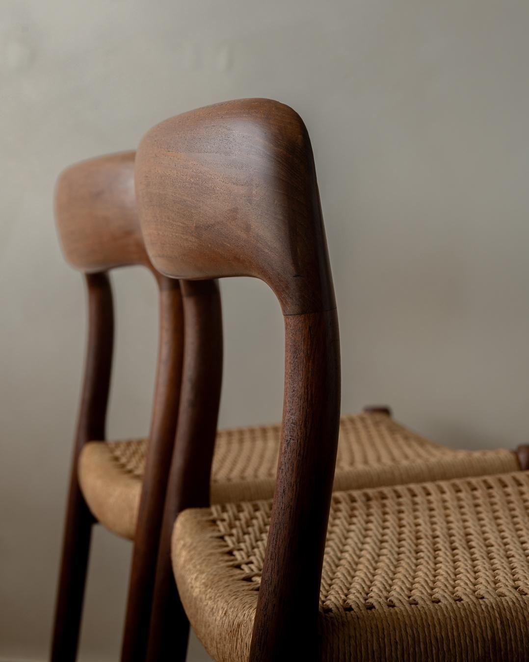 photo furniture Danish Dining Chairs Model 75 By Niels O. Møller For J.L. Møllers 1960s Set Of 4