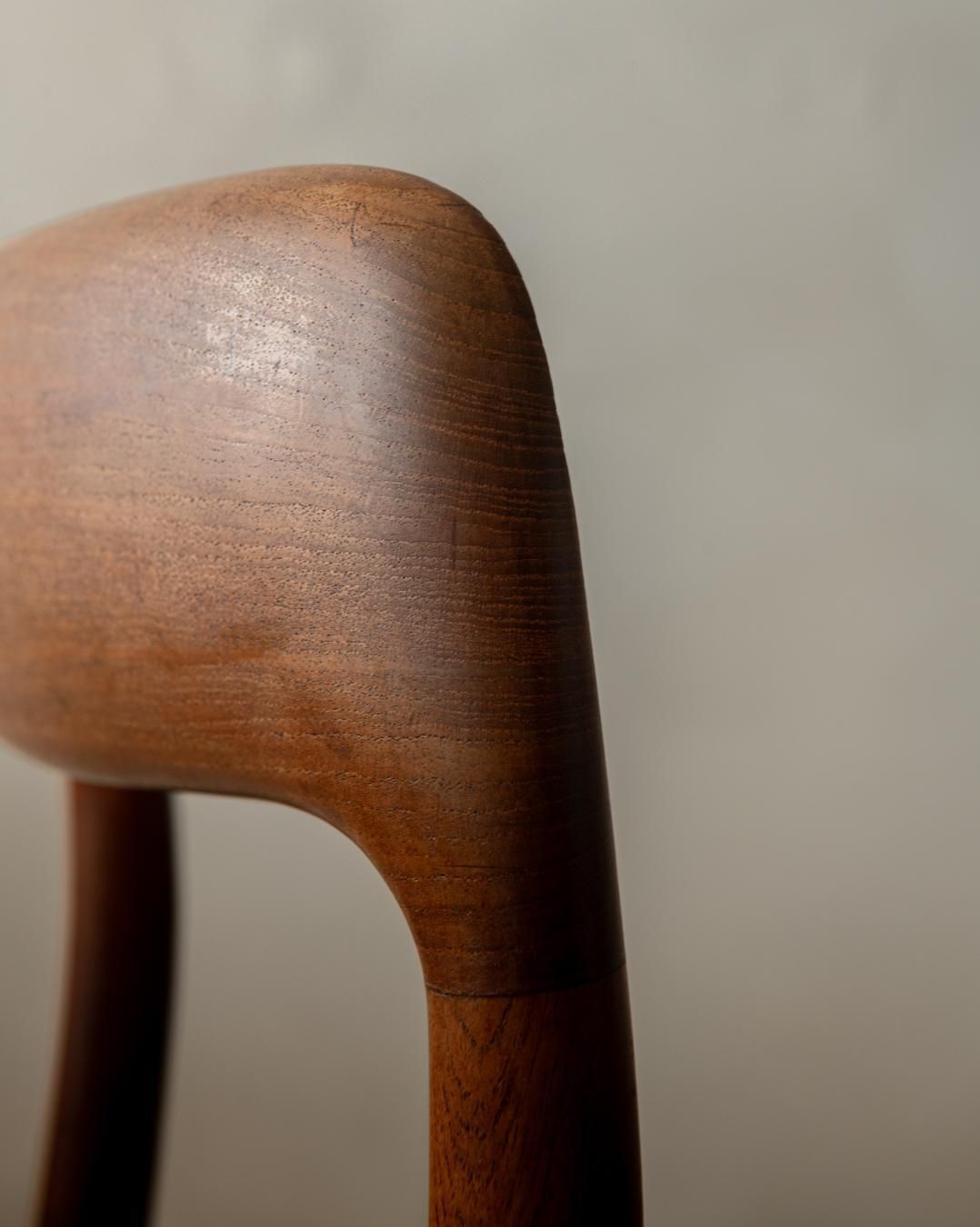 Furniture Danish Dining Chairs Model 75 By Niels O. Møller For J.L. Møllers 1960s Set Of 4 photo