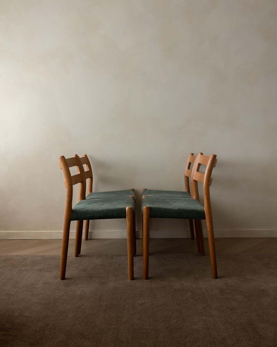 Danish Dining Chairs Model 84 By Niels O. Møller For J.L. Møllers 1960s Set Of 4 photo 2089.0