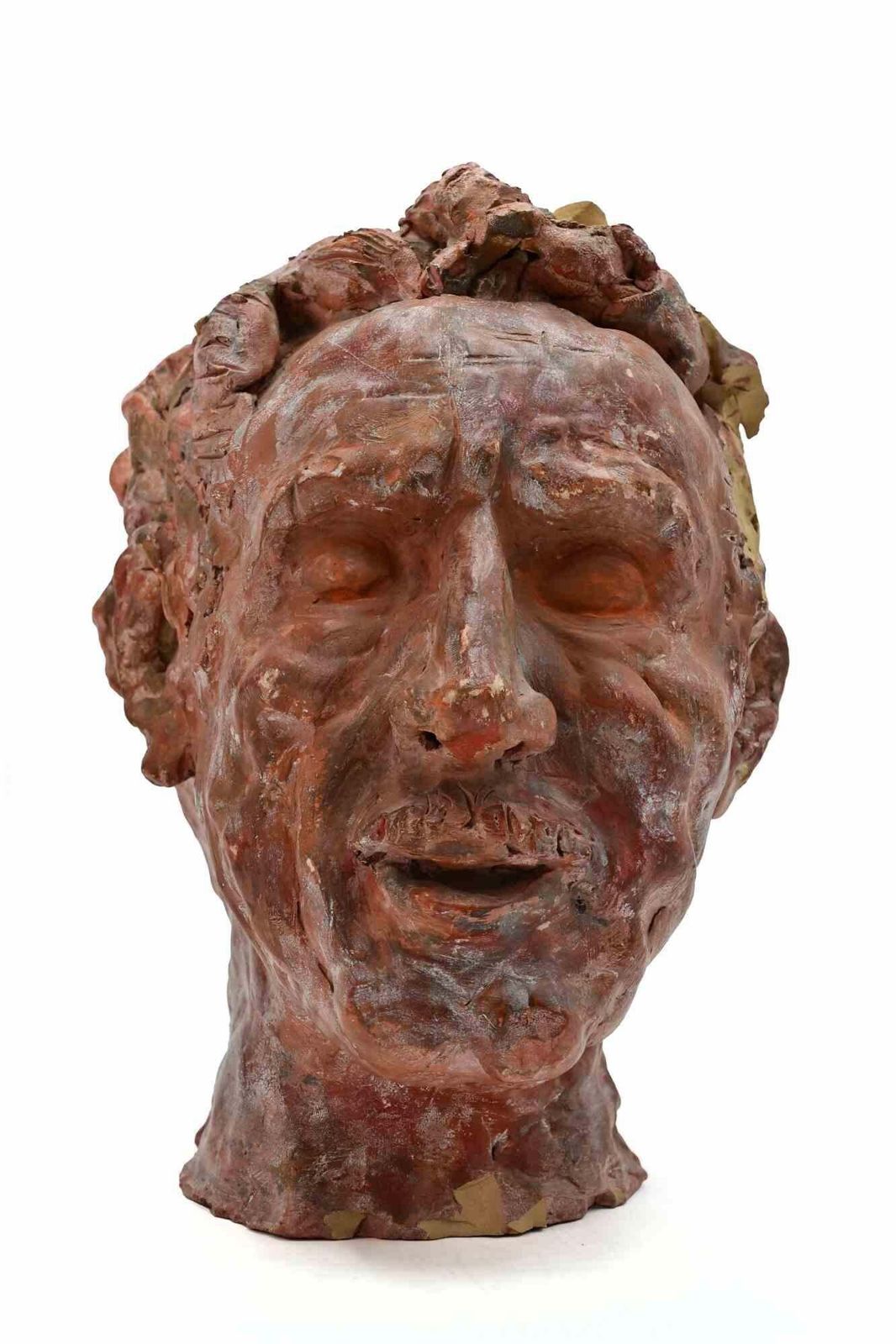 Portrait   Sculpture By Sirio Pellegrini   1960s