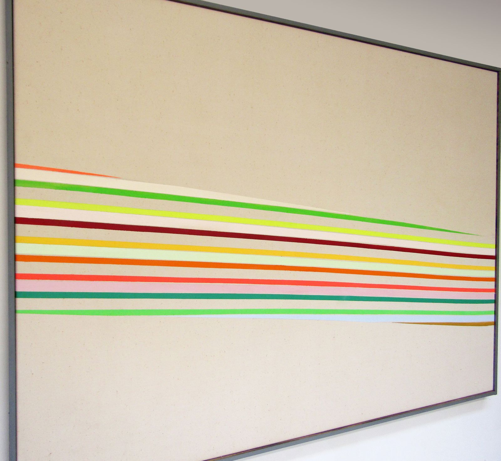 Large 1970s Color Field Acrylic Diptych On Canvas By John Plumb (1927–2008) photo buy