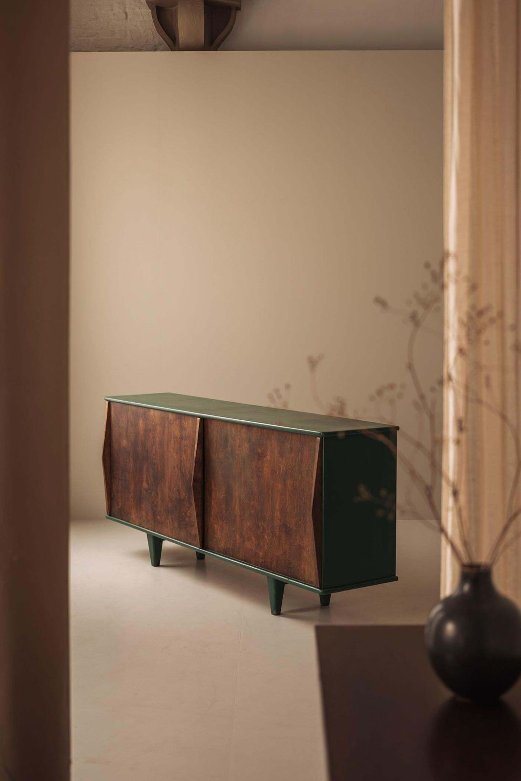 7500.0 Exceptional French Sideboard From The 1950s In The Taste Of Jean Prouvé. photo