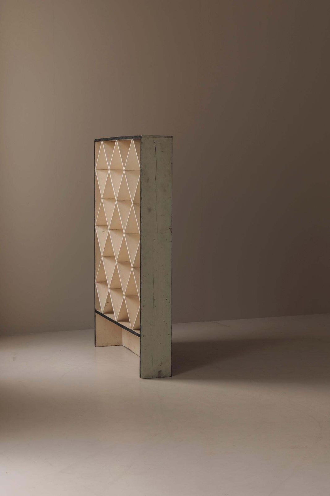 photo for sale Geometric Open Bookcase, France 1950s.