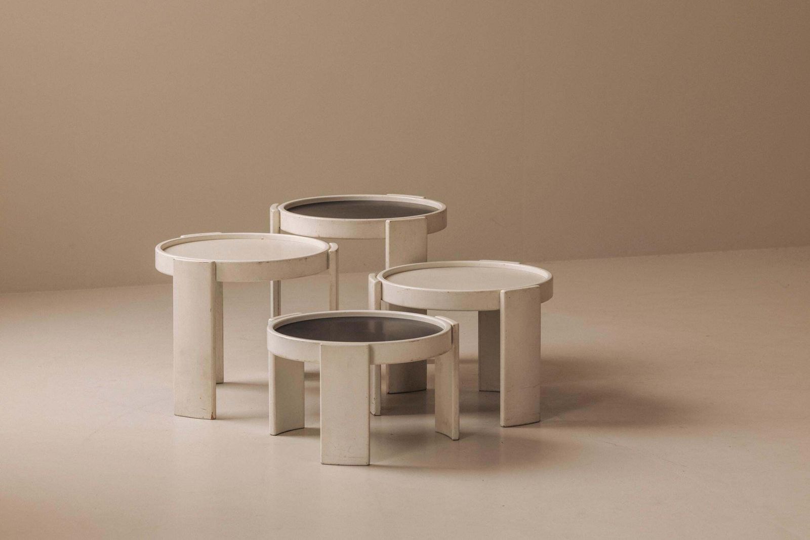Model 780 Side Tables By Gianfranco Frattini For Cassina, Italy 1960s