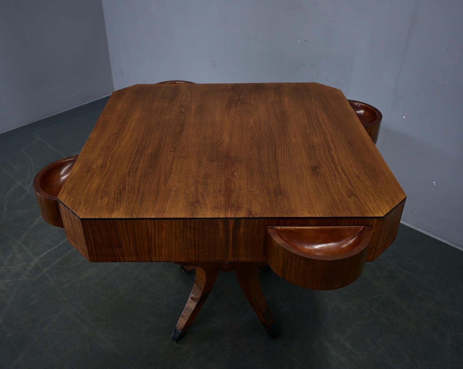 Art Deco Rare Gaming Or Card Table , 1929s photo Furniture