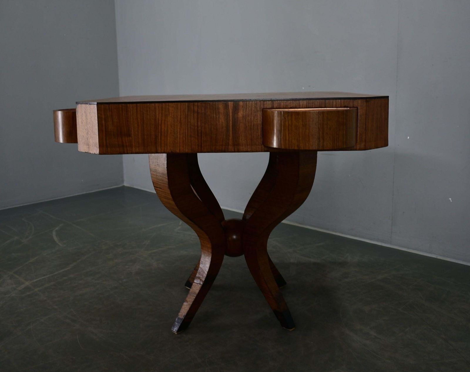 Art Deco Rare Gaming Or Card Table , 1929s photo vintage