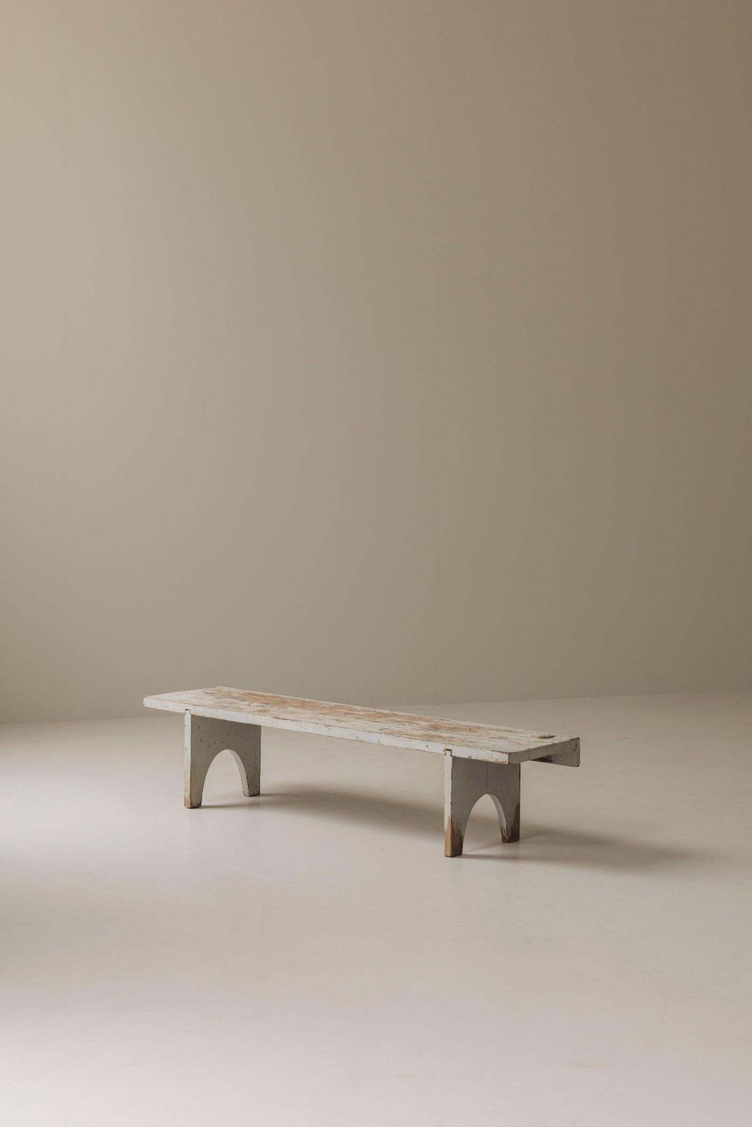 Rough Patinated Swedish Bench From The 1950s. photo Furniture
