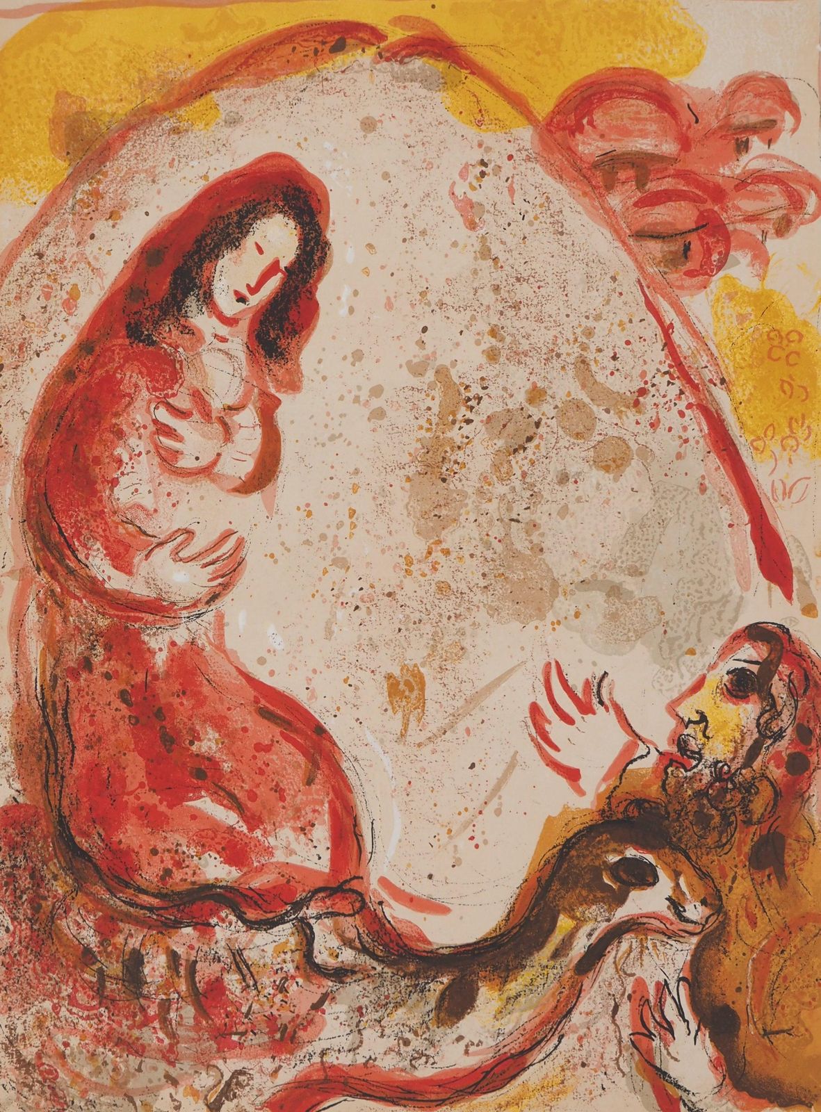 The Bible : Rachel Treasure   Original Lithograph (Mourlot #242)