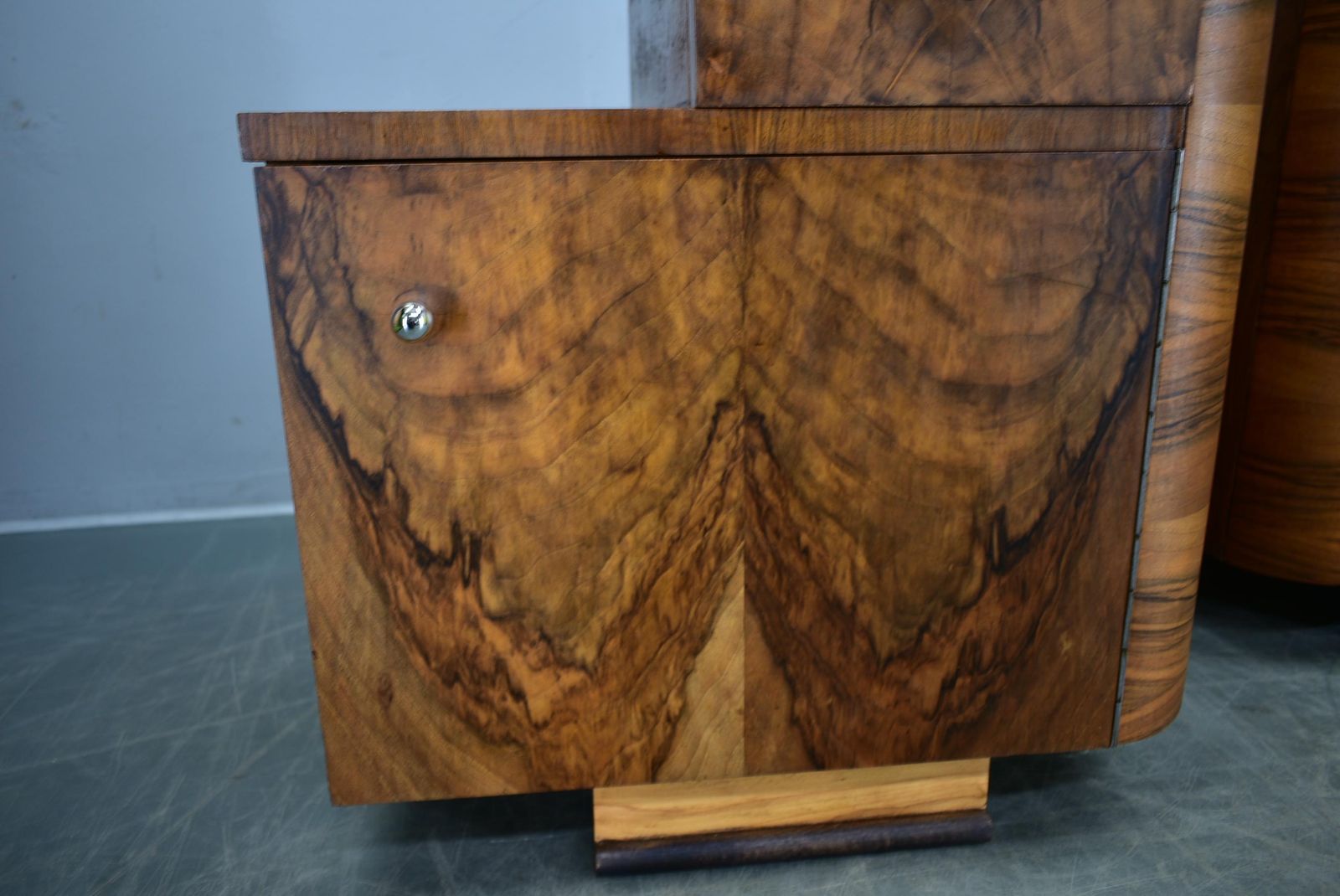 1932s Pair Of Art Deco Bedside Tables, Czechoslovakia photo 1192.0