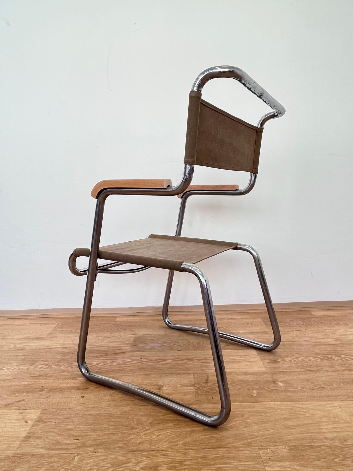 Karel Ort Chrome Bauhaus Chair By Hynek Gottwald   1930 photo buy