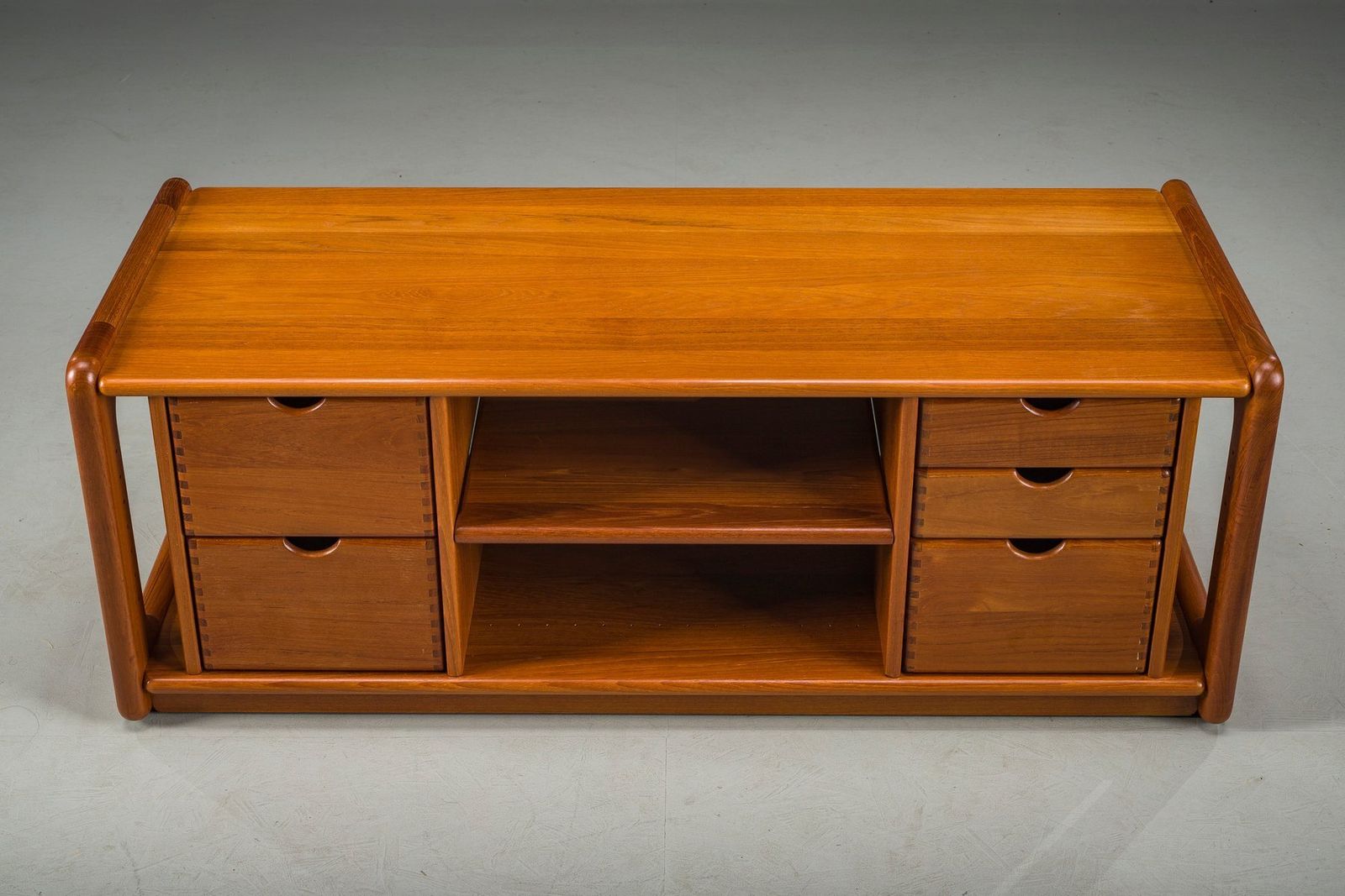 Mid Century Danish Teak Vinyl Storage Cabinet From Dyrlund, 1960s photo buy