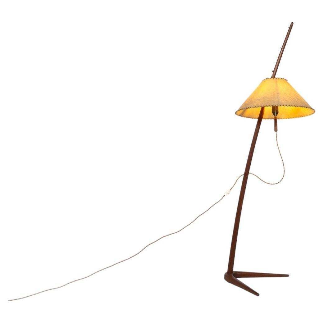 Mid Century Floor Lamp Model 2076 "Dornstab" By J.T Kalmar   Austria, 1950s
