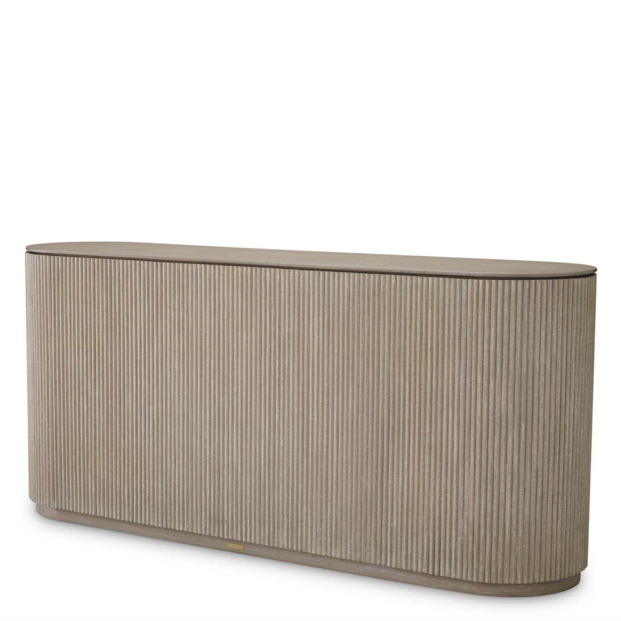 Dresser In Washed Oak Veneer And Glass, Contemporary Style photo 6315.0