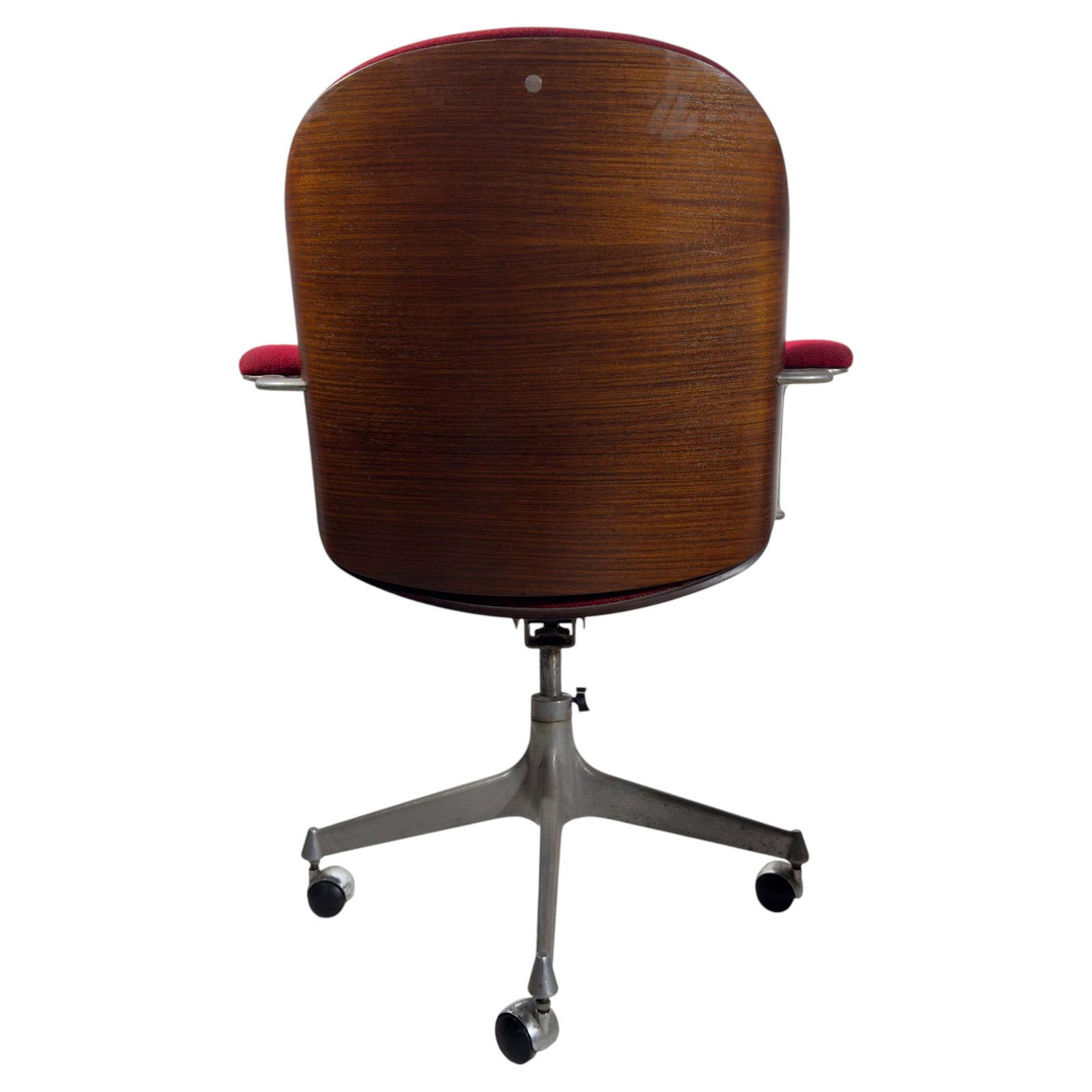 Ico Parisi President Desk Chair For Mim Roma, Italy, 1964, Midcentury Modern photo furniture