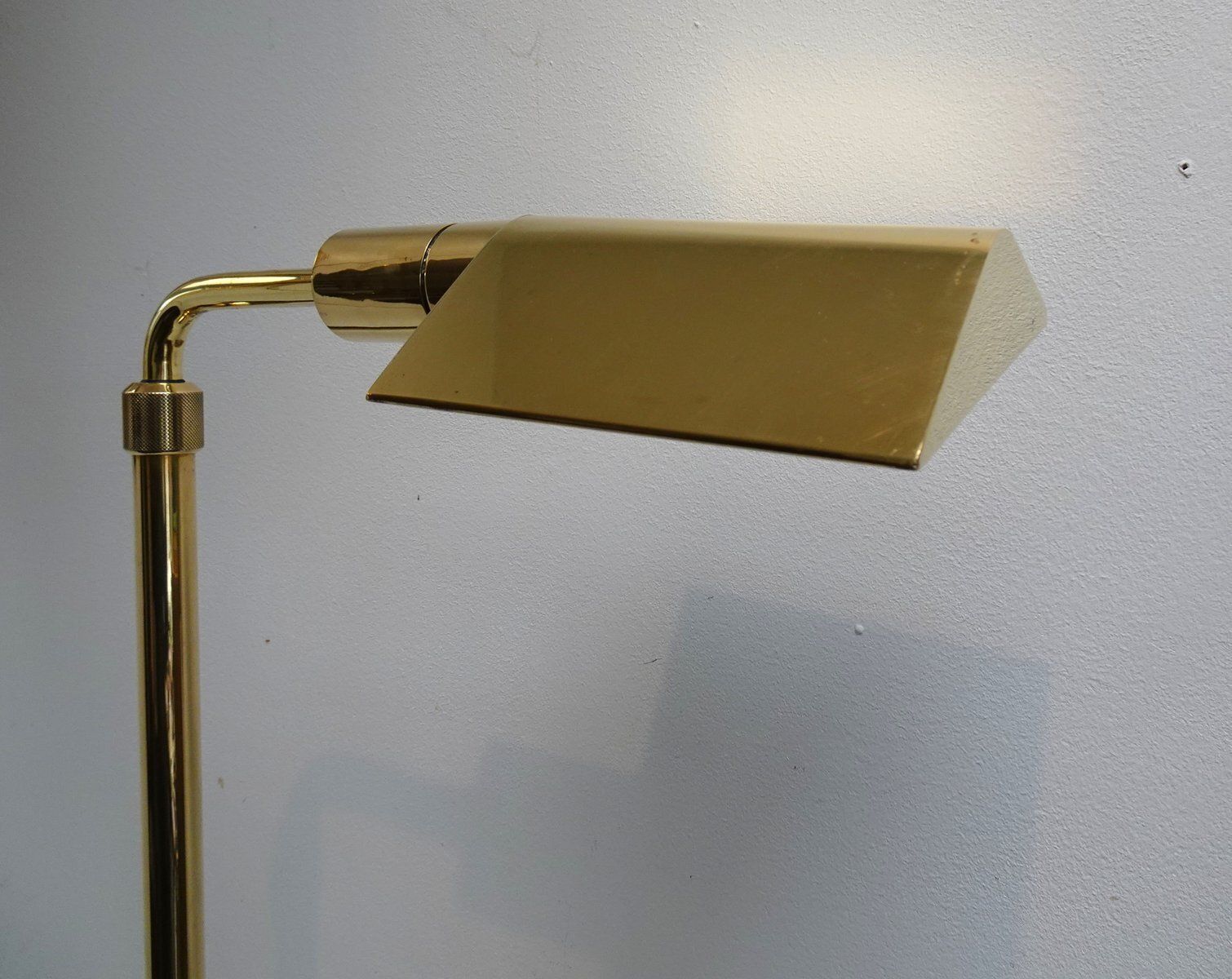 photo buy Adjustable Brass Reading Lamp Attributed To Christian Liaigre, France, 1970s
