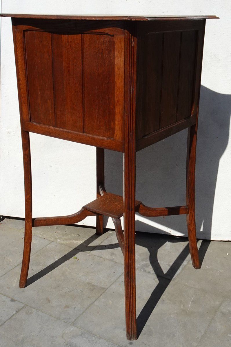 Art Nouveau Arts And Crafts Display Cabinet, 1890s photo for sale
