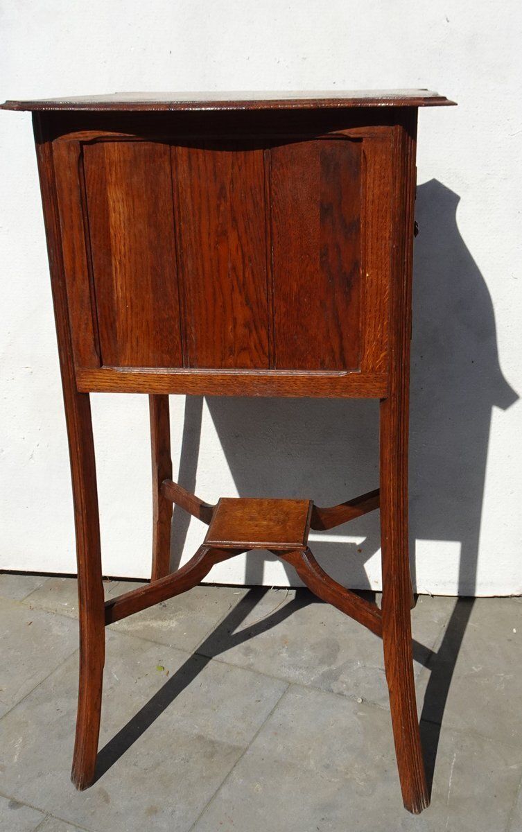 Art Nouveau Arts And Crafts Display Cabinet, 1890s photo 622.0
