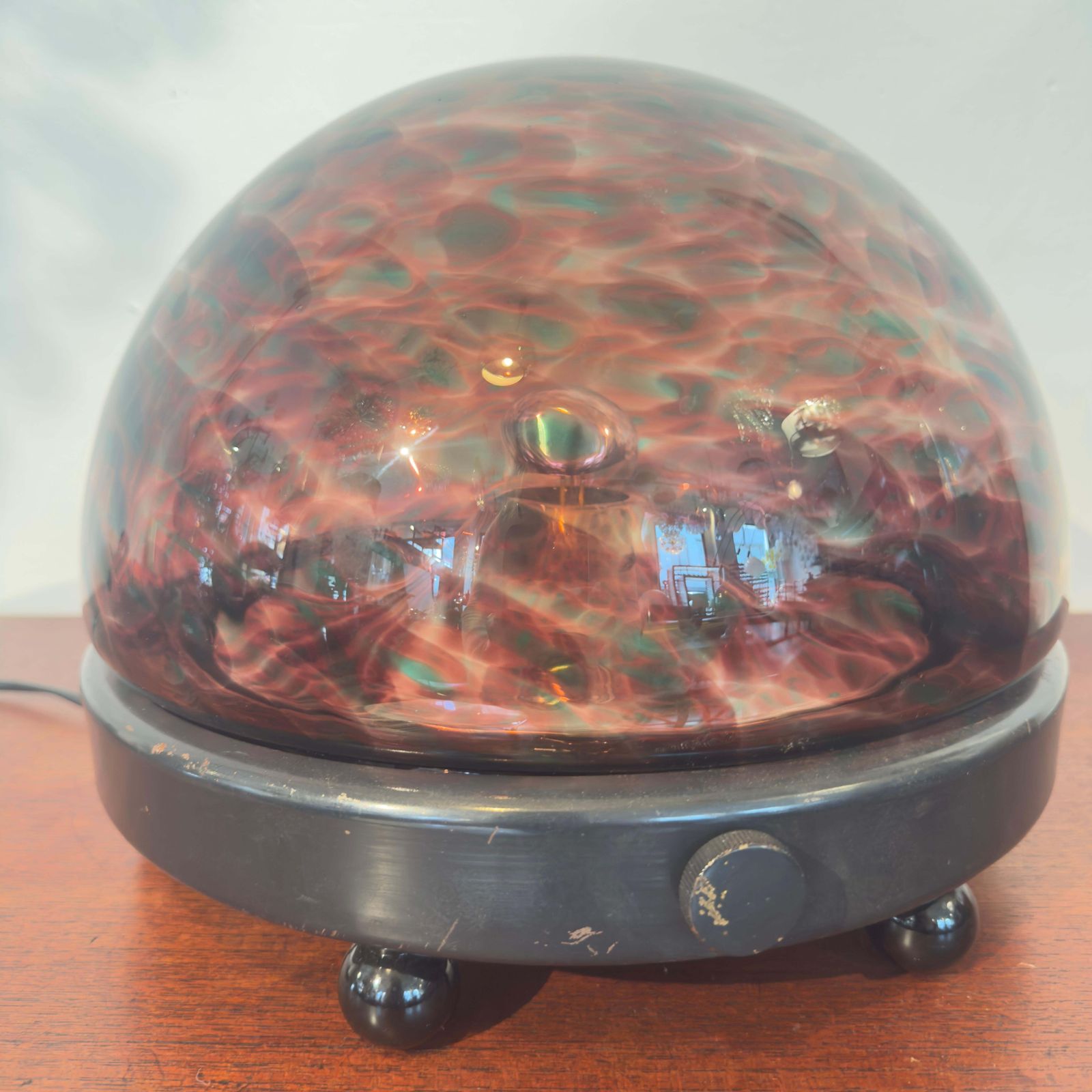Vistosi Table Lamp Murrine Glass Murano Designed By Gae Aulenti photo vintage