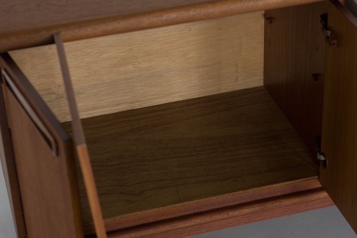 Vintage Meredew Teak Mid Century Retro Sideboard Tv Multimedia Cabinet Unit photo Furniture