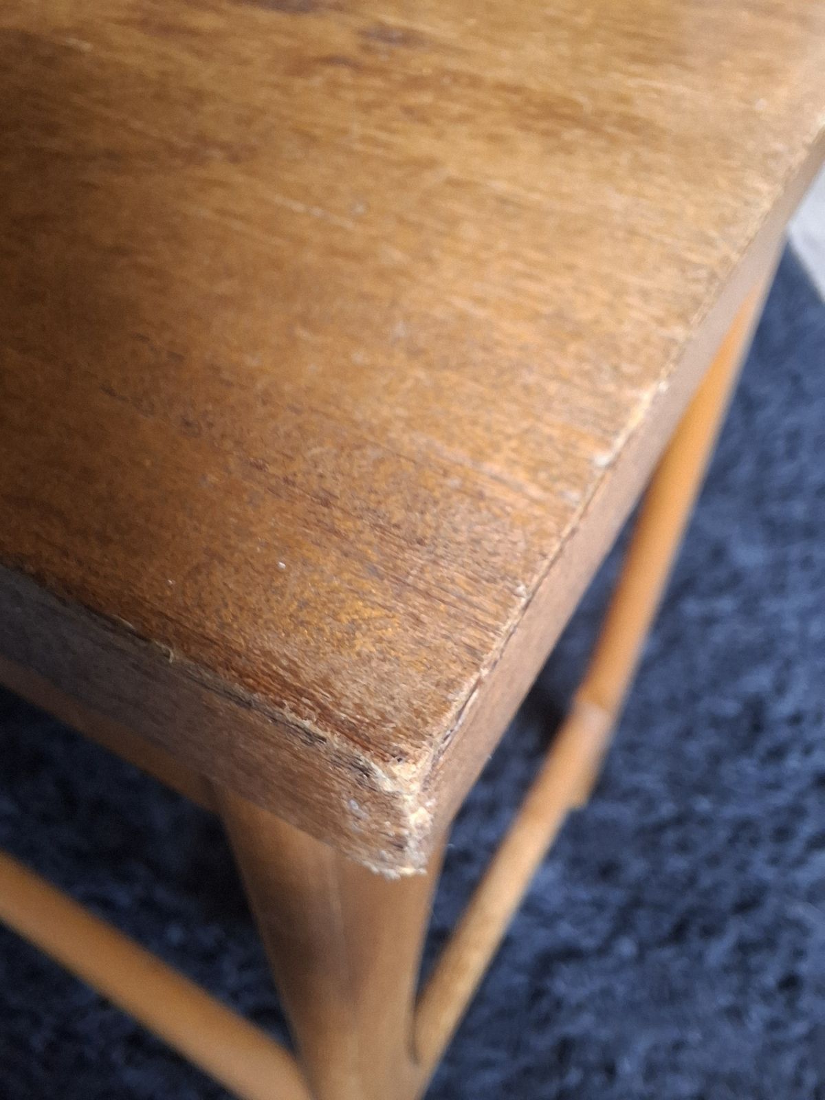 1970s Groovy Retro Shape Nest Of Tables photo for sale