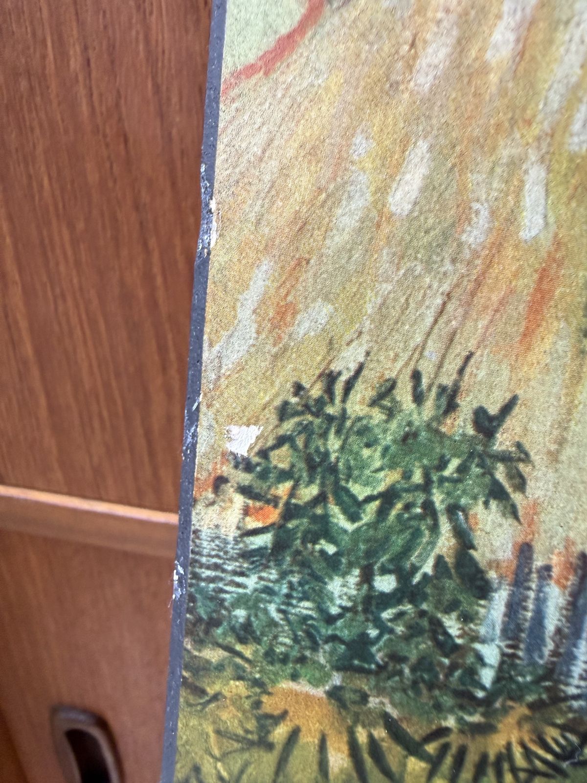Athena Board Print Van Gogh The Harvest 70s Retro photo vintage