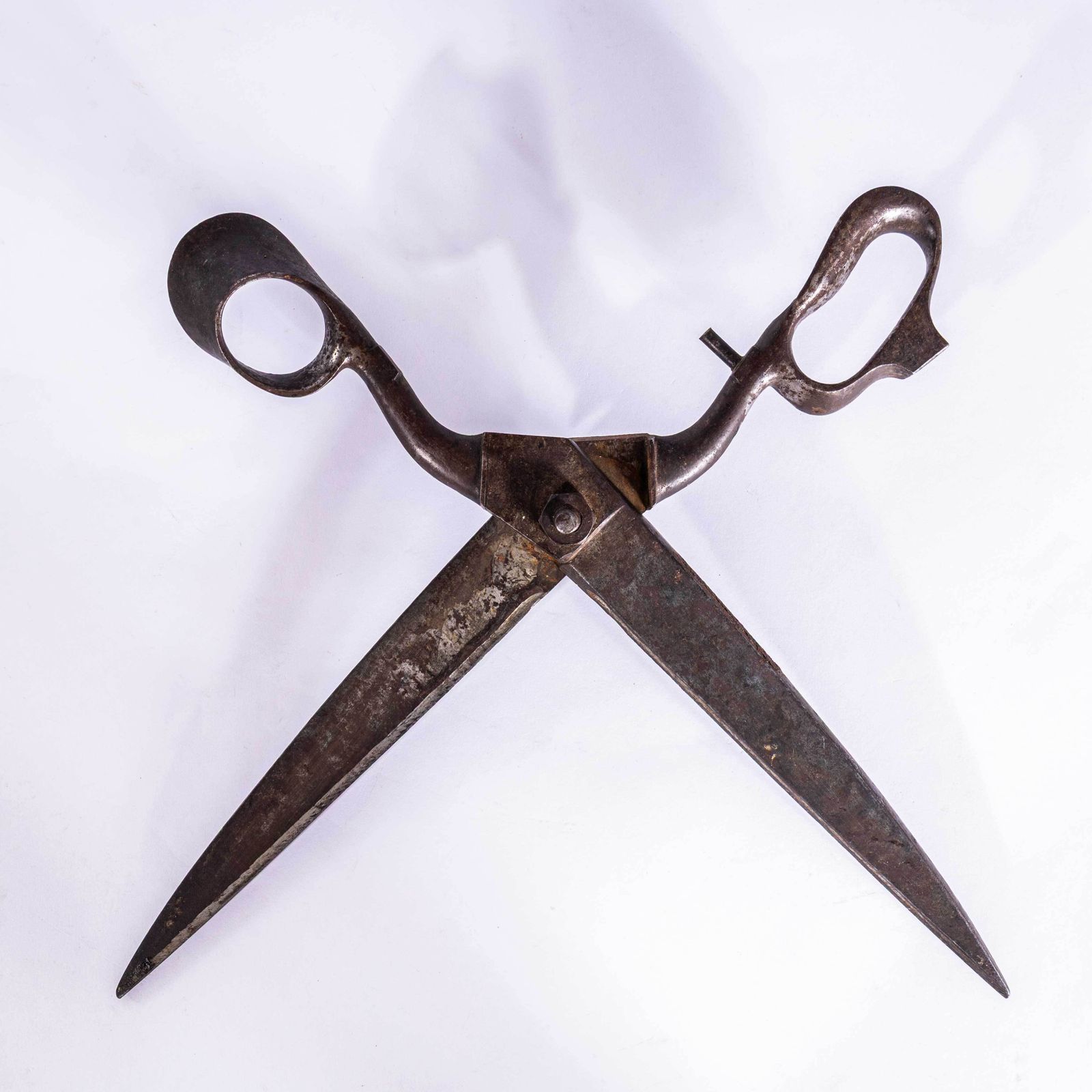 1920's Large French Tailors Scissors photo 245.0