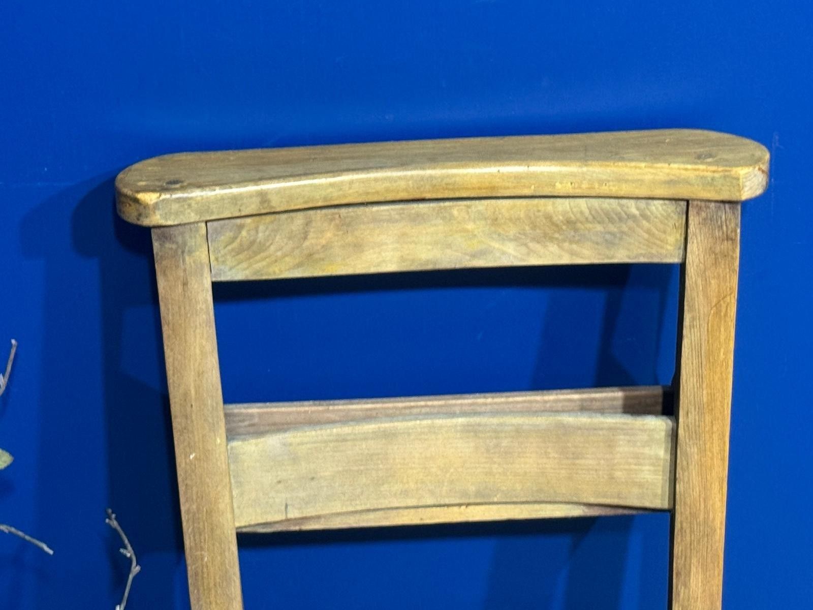 photo buy Victorian Chair Elm And Beech Church Chapel Chair Farmhouse